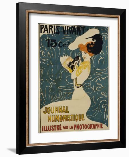 Paris Vivant Poster-Edmond Marie Petitjean-Framed Photographic Print