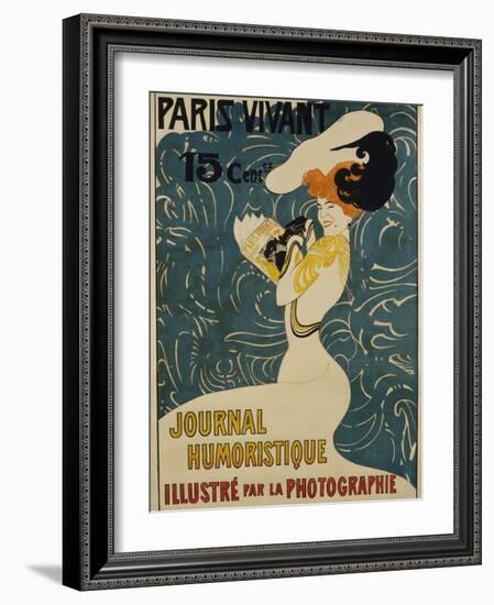 Paris Vivant Poster-Edmond Marie Petitjean-Framed Photographic Print