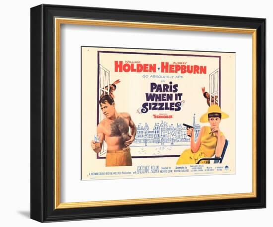 Paris When It Sizzles, 1964-null-Framed Premium Giclee Print