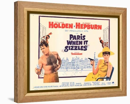 Paris When It Sizzles, 1964-null-Framed Stretched Canvas