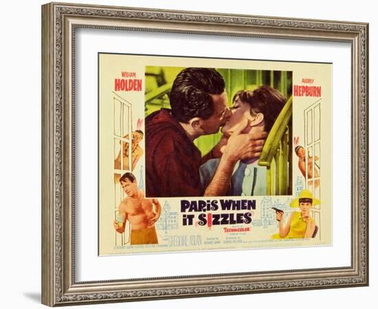 Paris When It Sizzles, 1964-null-Framed Art Print