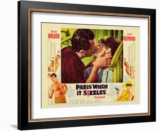 Paris When It Sizzles, 1964-null-Framed Art Print