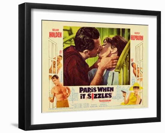 Paris When It Sizzles, 1964-null-Framed Art Print