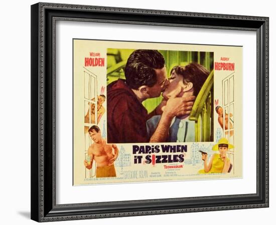 Paris When It Sizzles, 1964-null-Framed Art Print