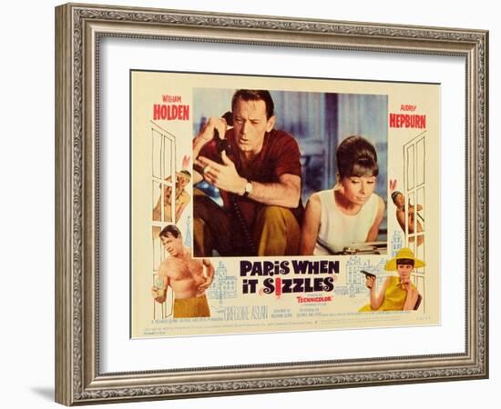 Paris When It Sizzles, 1964-null-Framed Art Print