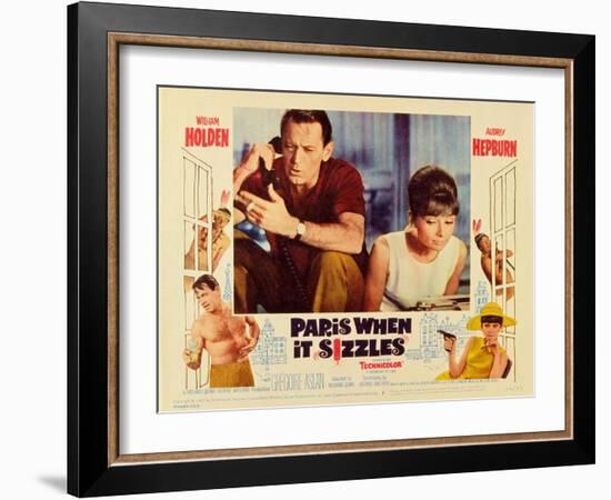 Paris When It Sizzles, 1964-null-Framed Art Print