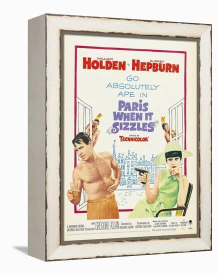 Paris-When it Sizzles, 1964-null-Framed Premier Image Canvas