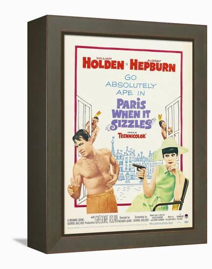 Paris-When it Sizzles, 1964-null-Framed Premier Image Canvas