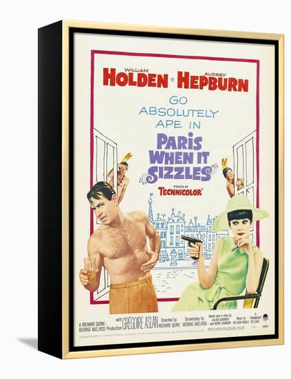 Paris-When it Sizzles, 1964-null-Framed Premier Image Canvas