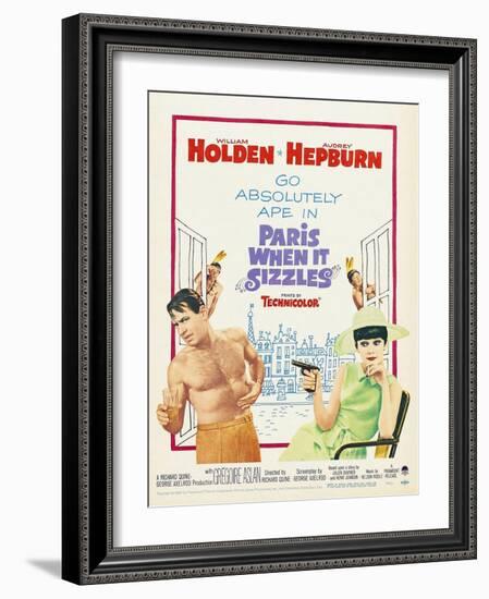 Paris-When it Sizzles, 1964-null-Framed Giclee Print