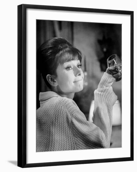 Paris When it Sizzles, Audrey Hepburn, 1964-null-Framed Photo