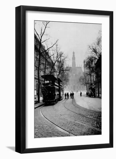 Paris, Which Occurred Victoria, Electric Trams-Brothers Seeberger-Framed Photographic Print