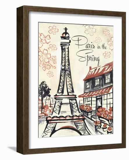 Paris Whimsy 1-Edith Lentz-Framed Premium Giclee Print