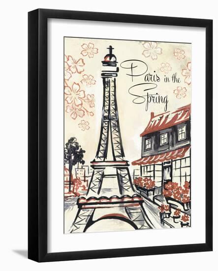 Paris Whimsy 1-Edith Lentz-Framed Premium Giclee Print