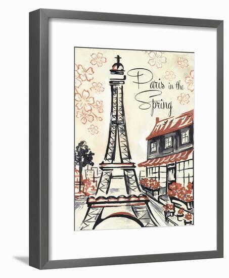 Paris Whimsy 1-Edith Lentz-Framed Premium Giclee Print