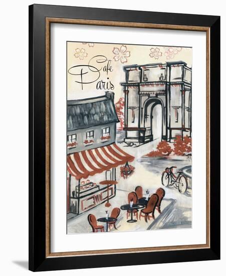 Paris Whimsy 2-Edith Lentz-Framed Art Print