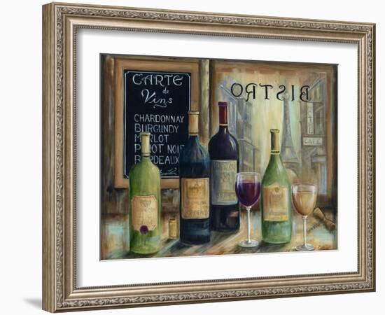 Paris Wine Tasting-Marilyn Dunlap-Framed Premium Giclee Print