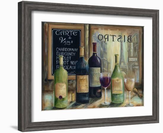 Paris Wine Tasting-Marilyn Dunlap-Framed Premium Giclee Print