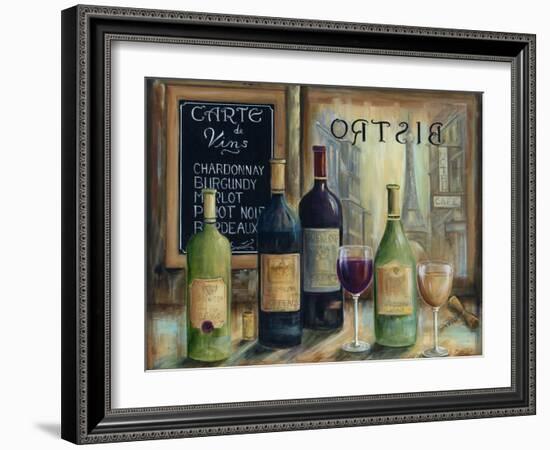 Paris Wine Tasting-Marilyn Dunlap-Framed Premium Giclee Print