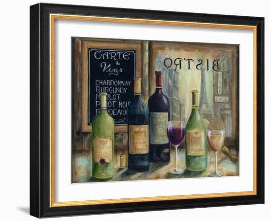 Paris Wine Tasting-Marilyn Dunlap-Framed Art Print