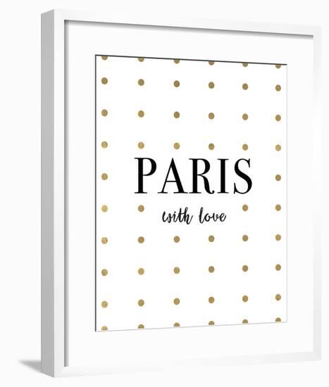 Paris with Love-Joni Whyte-Framed Giclee Print