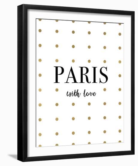 Paris with Love-Joni Whyte-Framed Giclee Print
