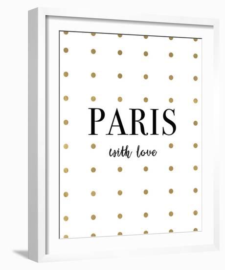 Paris with Love-Joni Whyte-Framed Giclee Print