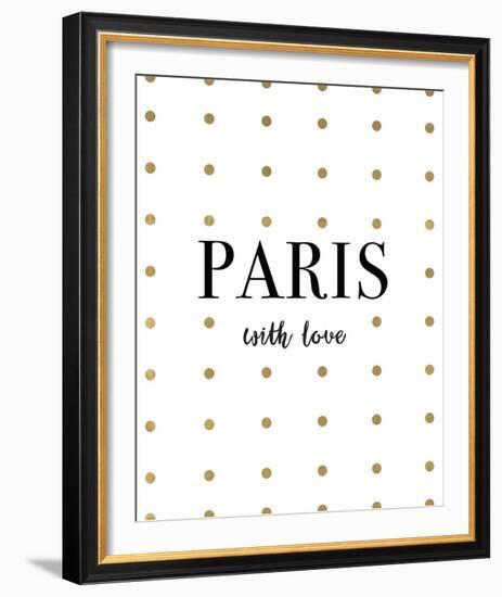 Paris with Love-Joni Whyte-Framed Giclee Print