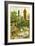 Paris Zoo - children watching swans-Thomas Crane-Framed Giclee Print