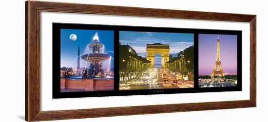 Paris-null-Framed Art Print