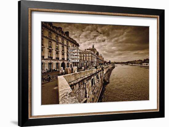 Paris-Marcin Stawiarz-Framed Art Print