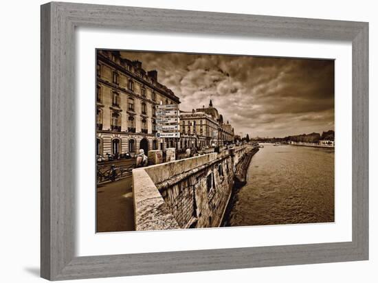 Paris-Marcin Stawiarz-Framed Art Print