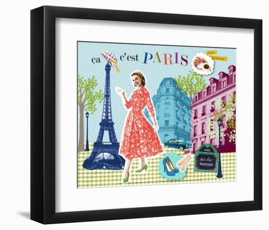 Paris-Emillie Capman-Framed Art Print