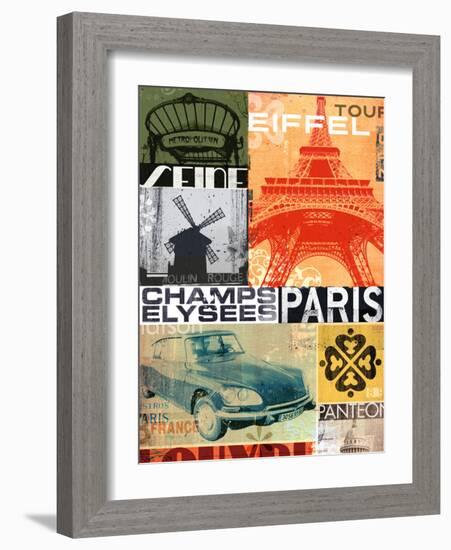 Paris-Gabi Beneyto-Framed Art Print