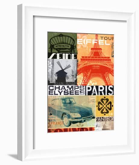 Paris-Gabi Beneyto-Framed Art Print