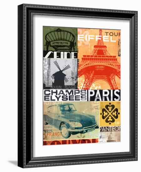 Paris-Gabi Beneyto-Framed Art Print