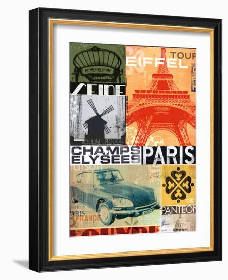 Paris-Gabi Beneyto-Framed Art Print