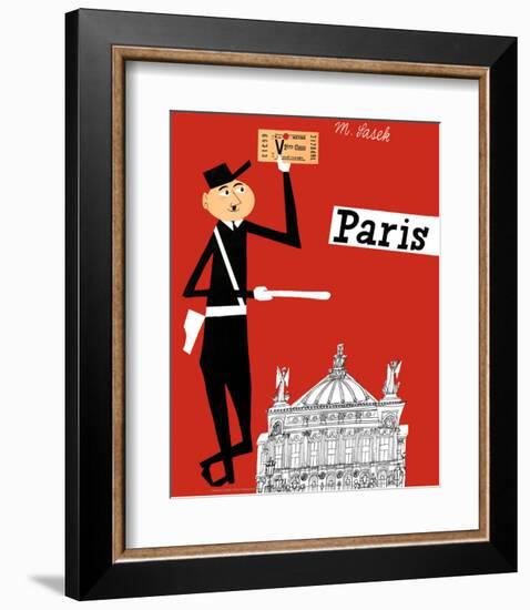 Paris-Miroslav Sasek-Framed Art Print