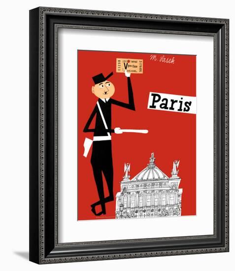 Paris-Miroslav Sasek-Framed Art Print