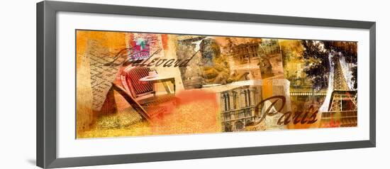 Paris-Tom Frazier-Framed Art Print