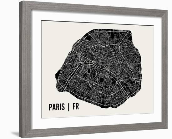 Paris-Mr City Printing-Framed Art Print