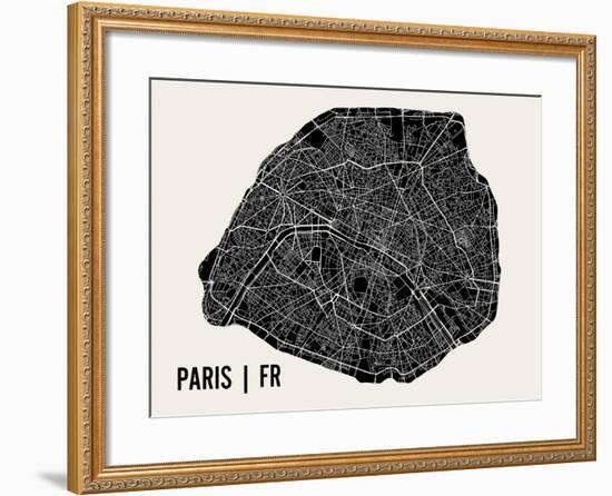 Paris-Mr City Printing-Framed Art Print