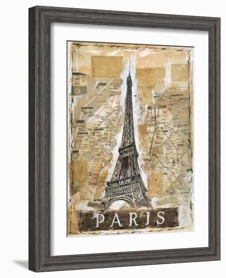 Paris-Marta Wiley-Framed Giclee Print