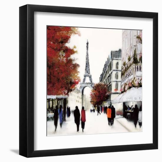 Paris-Sonia Maria Luce Possentini-Framed Art Print