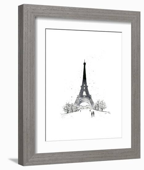 Paris-Jessica Durrant-Framed Art Print