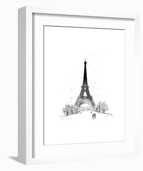 Paris-Jessica Durrant-Framed Art Print