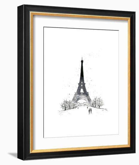 Paris-Jessica Durrant-Framed Art Print