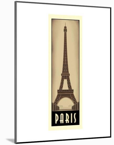 Paris-Steve Forney-Mounted Art Print