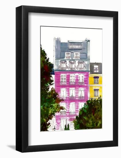 Paris-Jessica Durrant-Framed Art Print