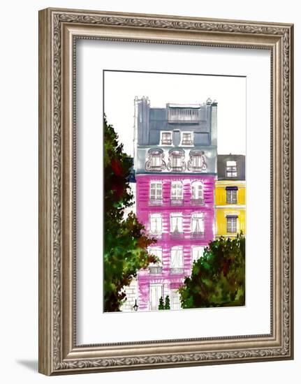 Paris-Jessica Durrant-Framed Art Print